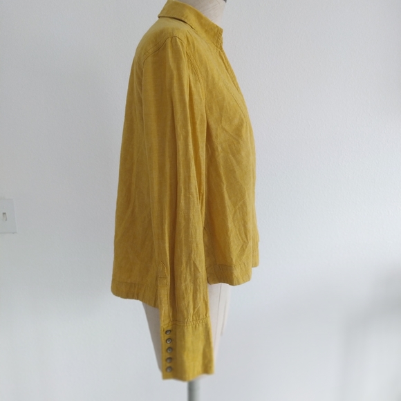 Free People ready or not linen blend blouse - Picture 3 of 12